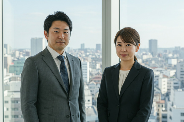 安心できるパートナーと出会うイメージ